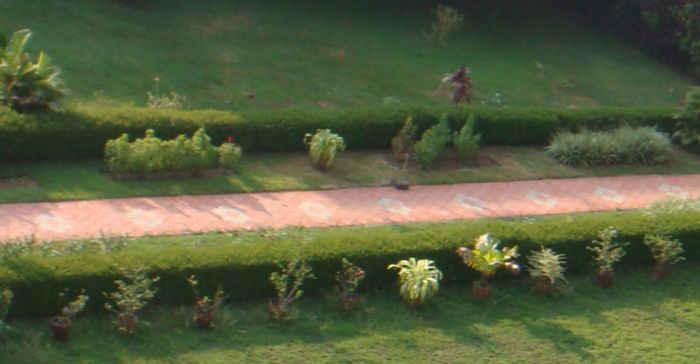 Garden pavement